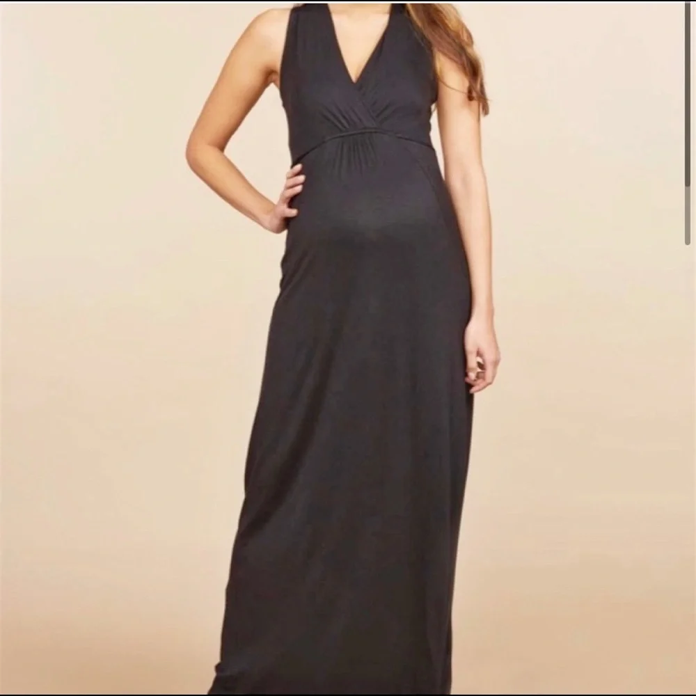 NWT Motherhood Maternity Maxi Dress Size L - Picture 2 of 11